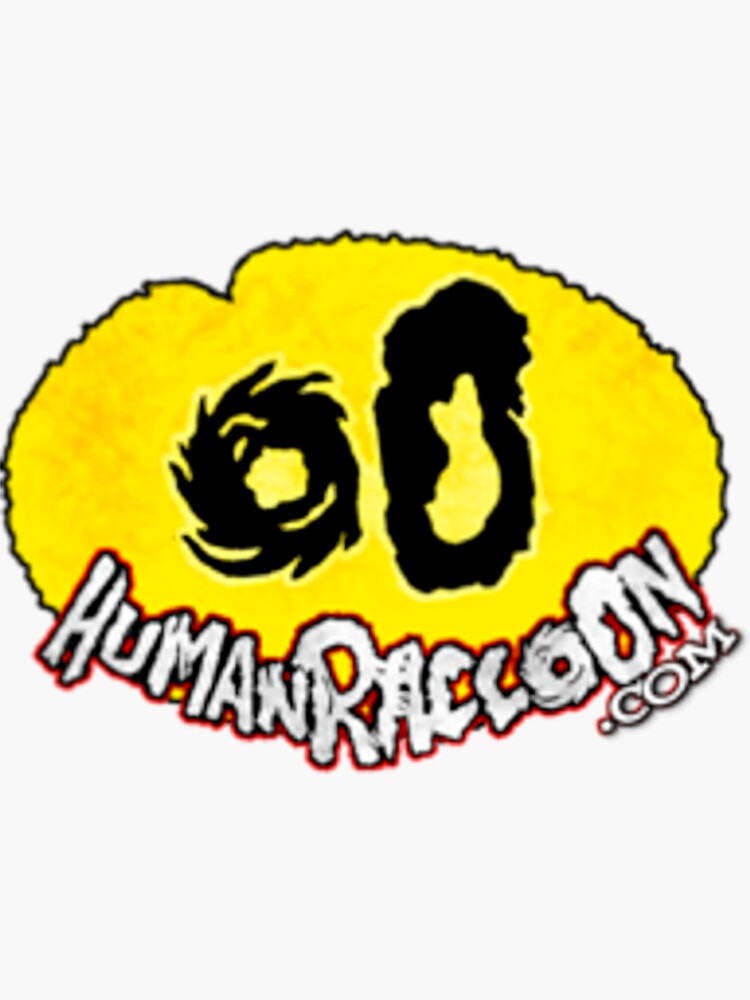 Human Raccoon Logo by humanraccoon