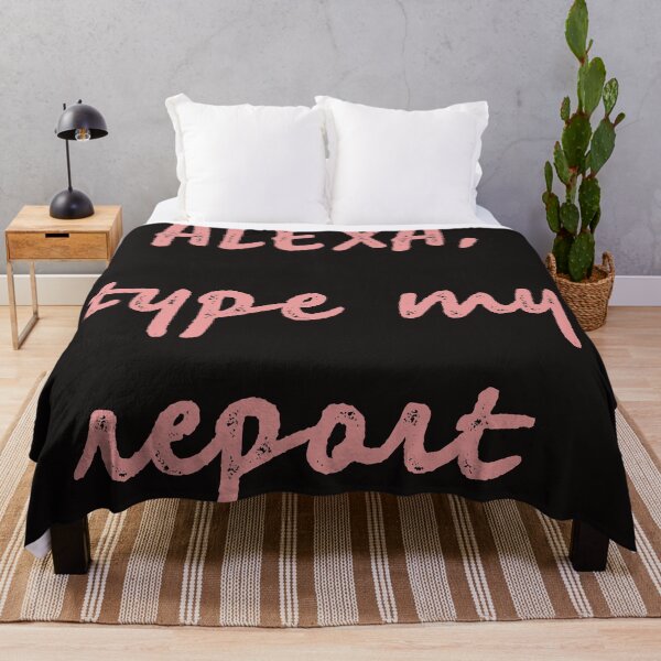 Item preview, Alexa type my report designed and sold by firegalaxy.