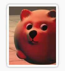 Funny Red Doge Sticker