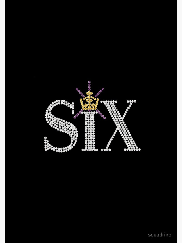 Six: The Musical, Rhinestone Logo  Essential T-Shirt for Sale by  squadrino