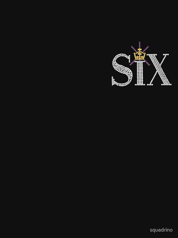 Six: The Musical, Rhinestone Logo  Essential T-Shirt for Sale by  squadrino