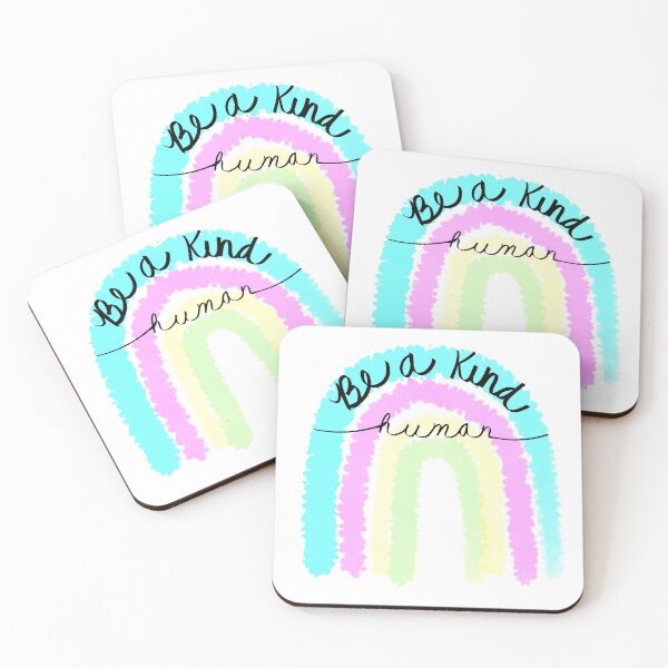 Item preview, be a kind human rainbow designed and sold by bellamarie803.