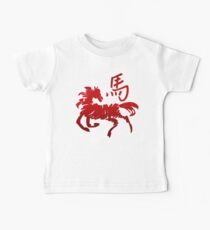 Year of The Horse Abstract T-Shirts Gifts Baby Tee