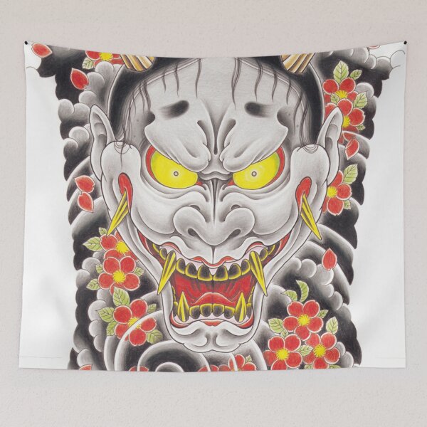 Item preview, Goro Majima Hanya Tattoo large version designed and sold by thehollowpoint.