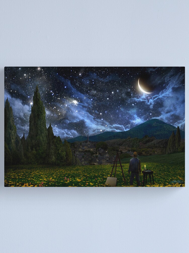 Alternate view of Starry Night Canvas Print