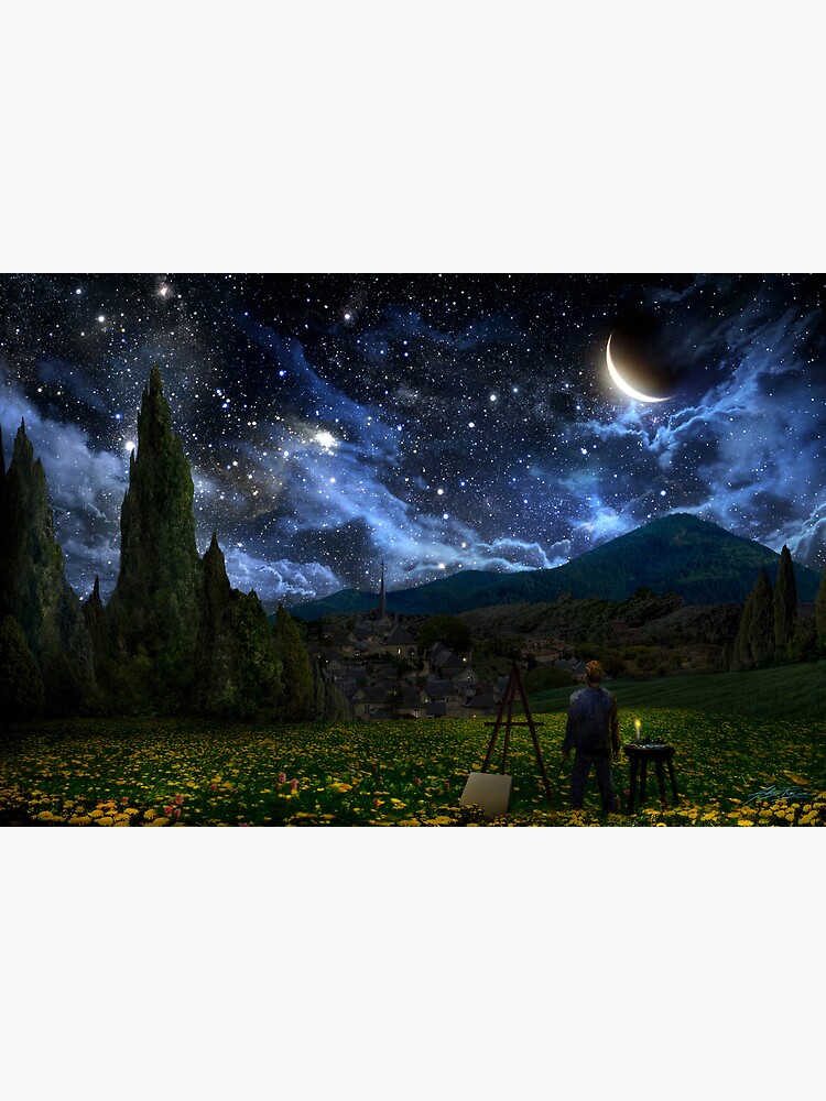 Starry Night by AlexRuizArt
