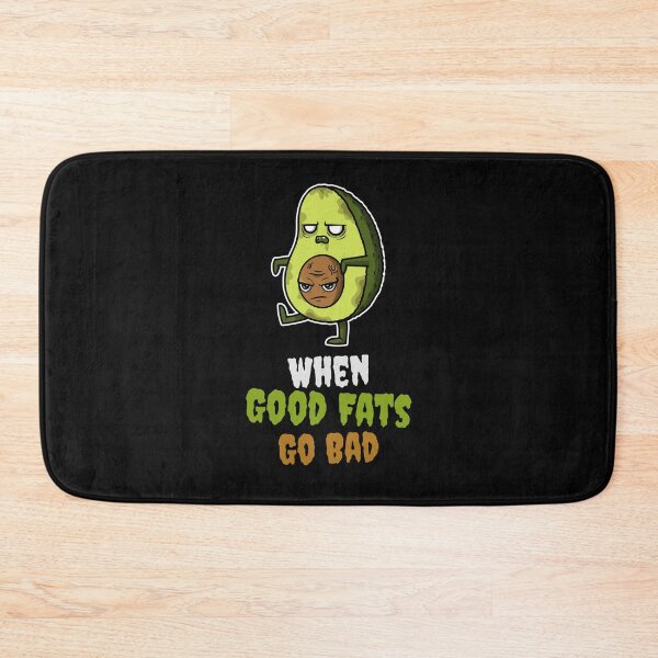 Item preview, When Good Fats Go Bad. Funny Avocado Halloween Zombie Food. designed and sold by shirtdan.