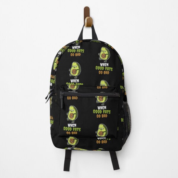 Item preview, When Good Fats Go Bad. Funny Avocado Halloween Zombie Food. designed and sold by shirtdan.