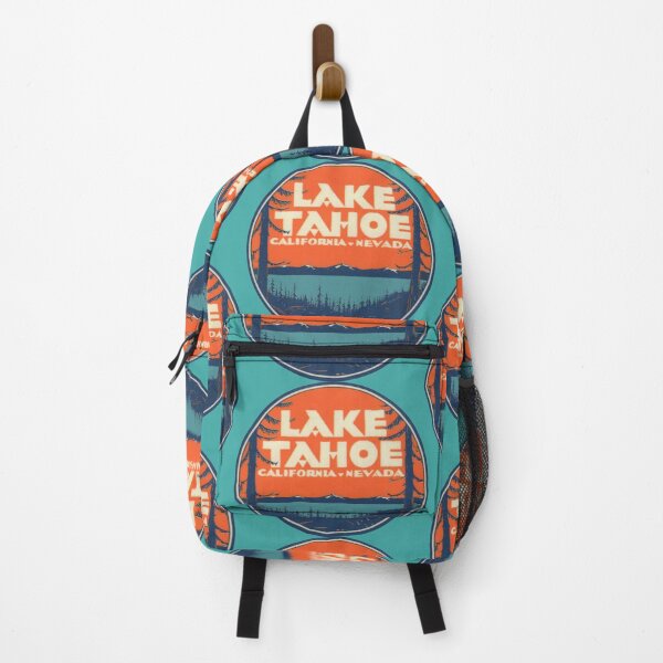 Item preview, Lake Tahoe California Nevada Vintage State Travel Decal designed and sold by hilda74.