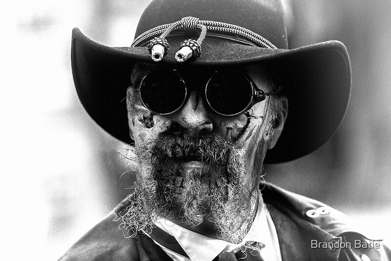 "Zombie Steampunk Cowboy" Photographic Prints by Brandon Batie | Redbubble