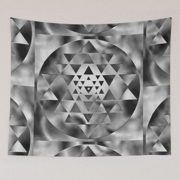 Item preview, Mystic Sri Yantra designed and sold by PlaidRat.