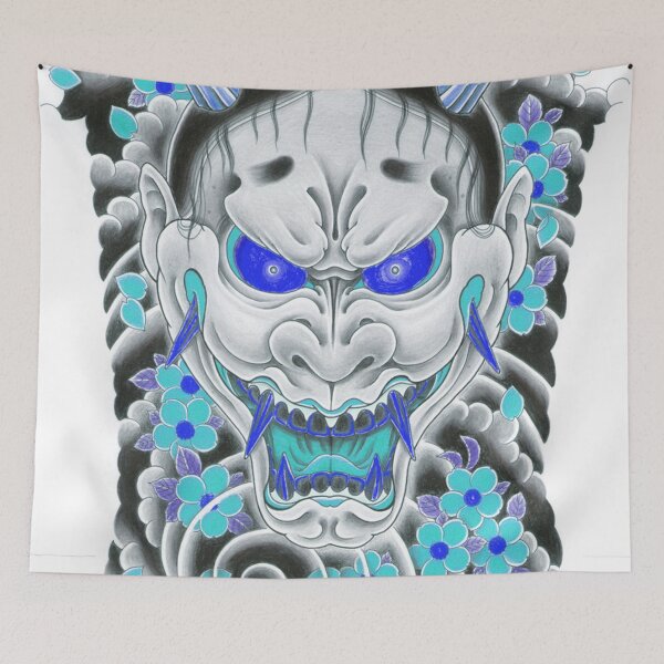 Item preview, Goro Majima Hanya Tattoo blue version designed and sold by thehollowpoint.