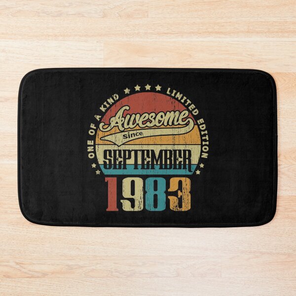 Item preview, Vintage September 1983 One Of A Kind Awesome Since September 1983 37th Birthday Gift 37 Years Old designed and sold by Takatv.