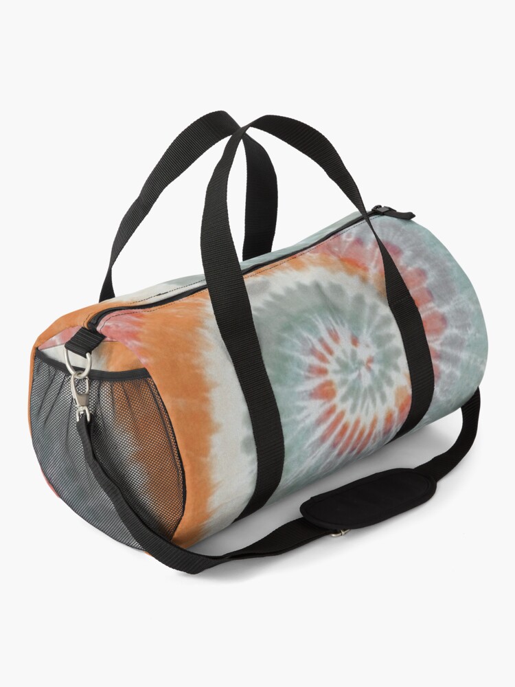 tie dye duffle bag