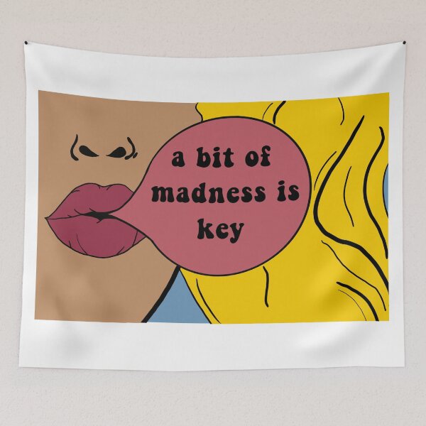 Item preview, A Bit of Madness is Key designed and sold by kdbelledesigns.