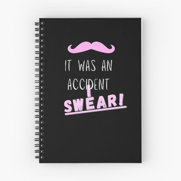 Item preview, It was an accident I swear wilford warfstache markiplier (white text) designed and sold by Cutieplier1995.