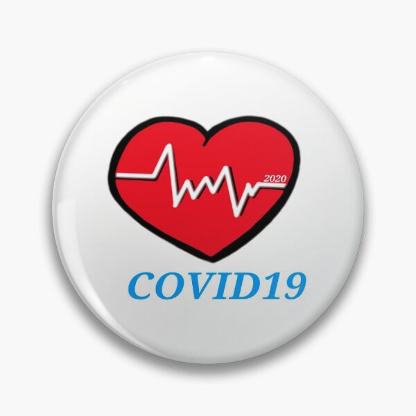 Item preview, Covid19 Heart designed and sold by HuiCreations.