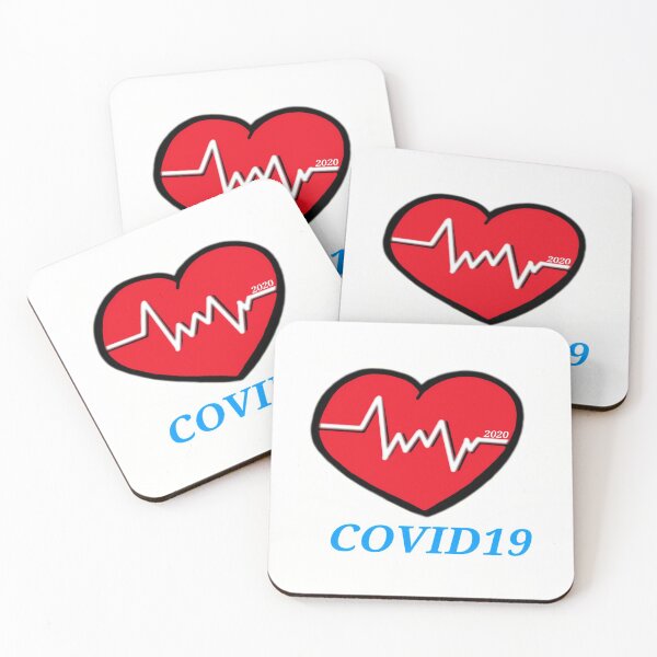 Item preview, Covid19 Heart designed and sold by HuiCreations.