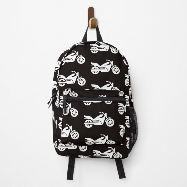 Item preview, Cool Motorbike Pattern Black Background designed and sold by cursotti.