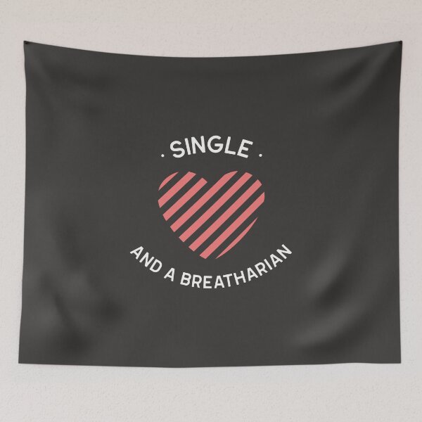 Item preview, Single and A Breatharian designed and sold by AscendMerch.
