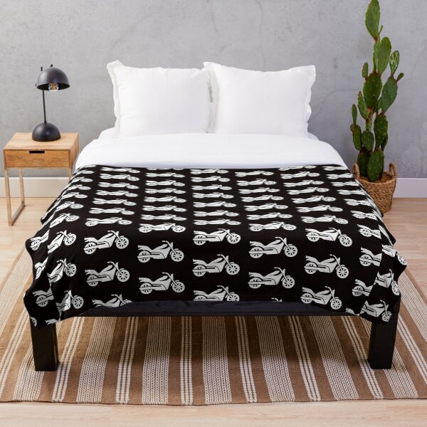 Item preview, Cool Motorbike Pattern Black Background designed and sold by cursotti.