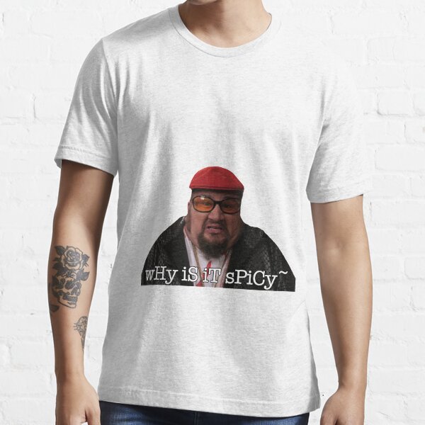 "why is it spicy tik tok meme" Tshirt for Sale by Kjerstiana