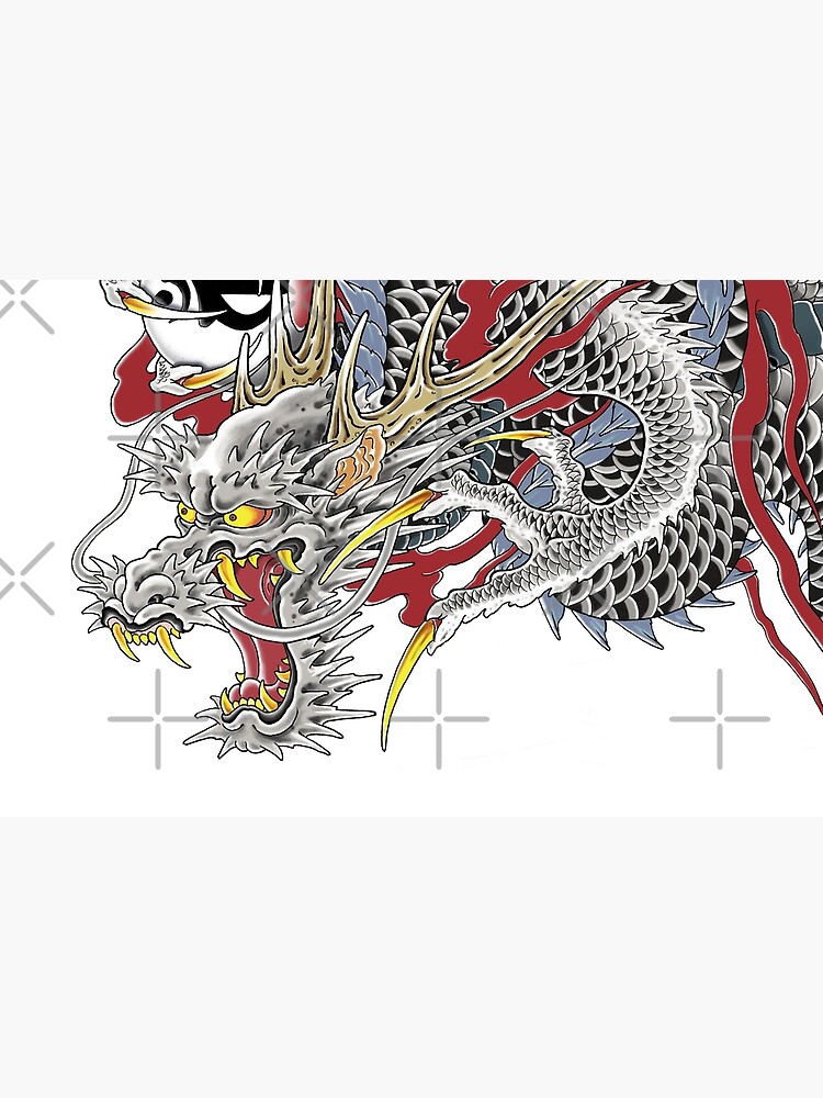 Kazuma Kiryu Dragon Tattoo horizontal