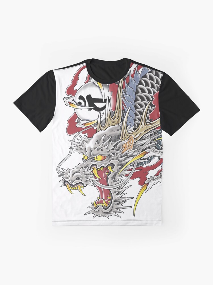 Kazuma Kiryu Dragon Tattoo Horizontal Graphic T Shirt For Sale By