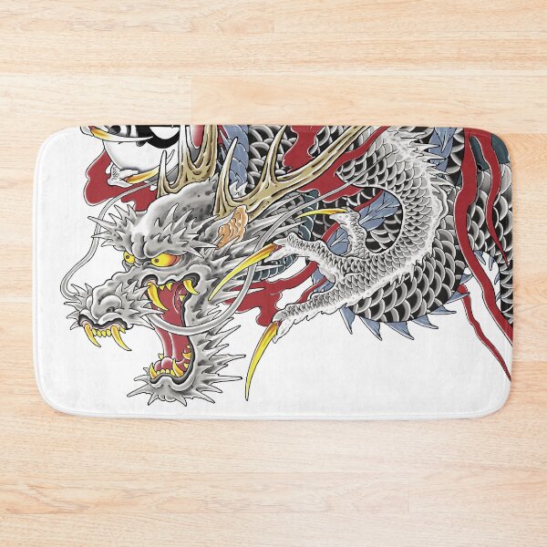 Item preview, Kazuma Kiryu Dragon Tattoo horizontal designed and sold by thehollowpoint.