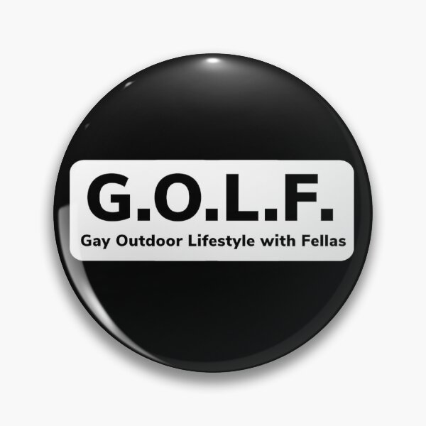 Item preview, GOLF - Gay Outdoor Lifestyle with Fellas designed and sold by steffernusse.