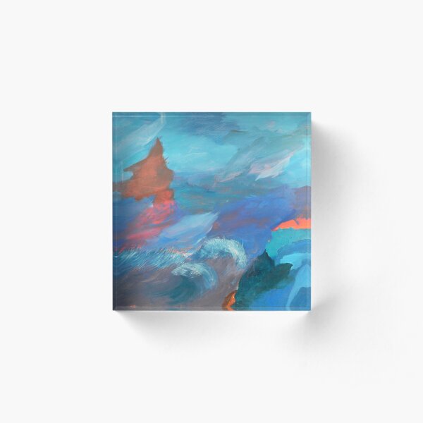 Storm Brewing Acrylic Block
