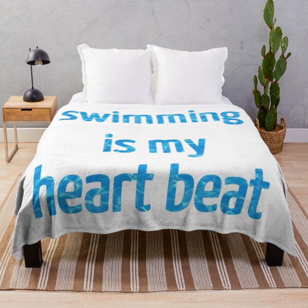 Aperçu de l'œuvre La natation est le battement de mon cœur créée et vendue par Water Sports and Safety.