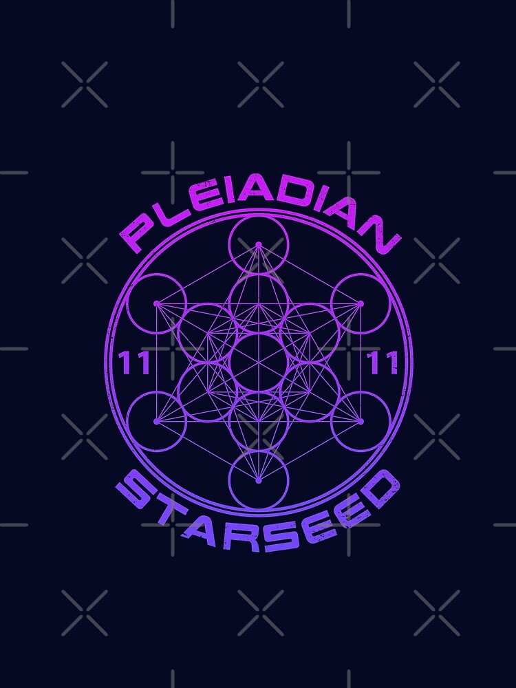 "Pleiadian Starseed Sacred Geometry 2" T-shirt for Sale by RycoTokyo81