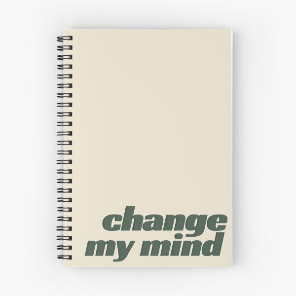 Item preview, change my mind designed and sold by abbywalk.