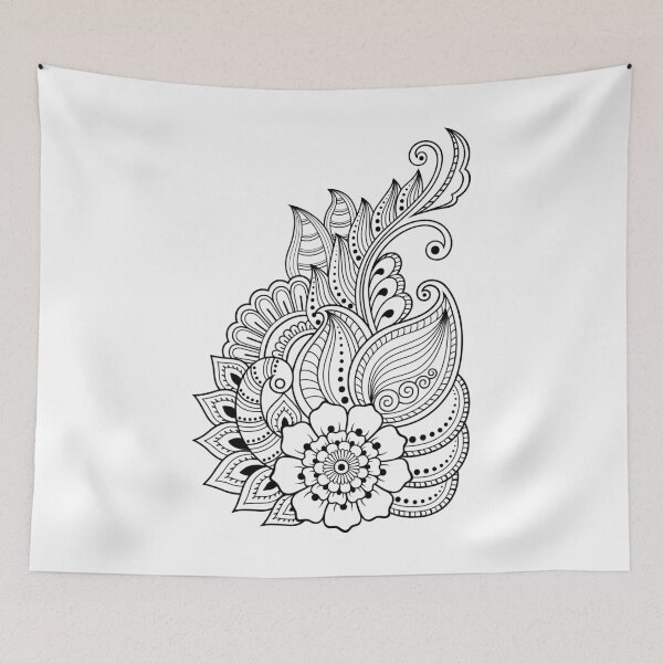Item preview, Henna Tattoo Flowers designed and sold by JTS STORE.