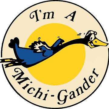 Artwork thumbnail, I'm a Michi-Gander Vintage by hilda74