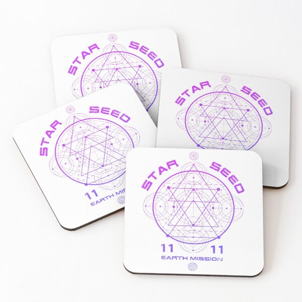 Item preview, Starseed Sacred Geometry Earth Mission 11:11 designed and sold by RycoTokyo81.