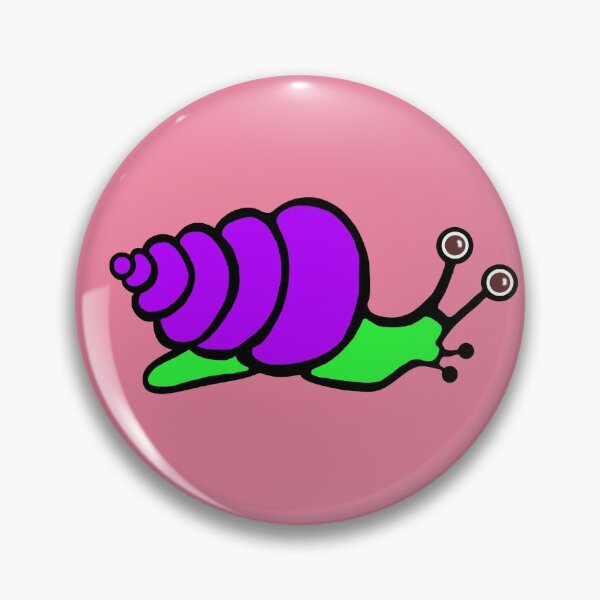 Item preview, Snail with a purple shell designed and sold by jentiger.