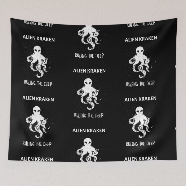 Item preview, Alien Kraken. Ruling the Deep. Funny. designed and sold by shirtdan.
