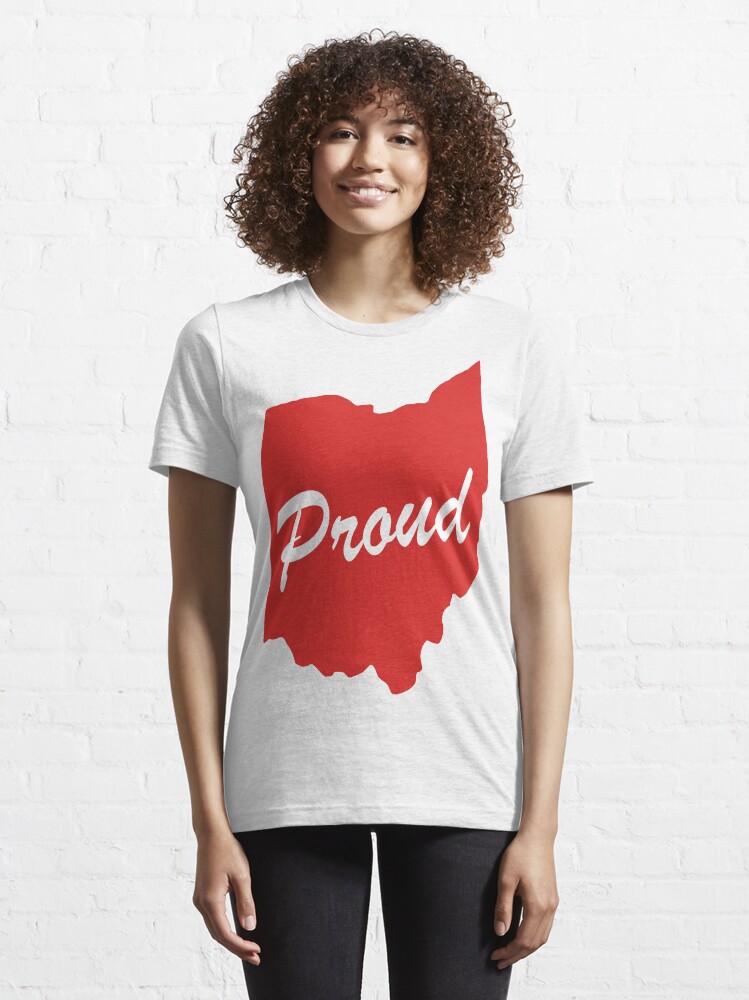 Alternate view of Ohio Proud Logo Essential T-Shirt
