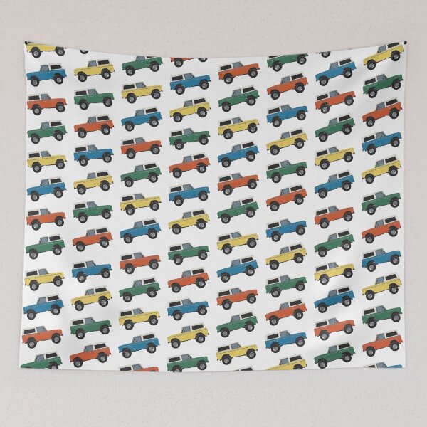 Item preview, Classic 1969 Bronco car texture pattern designed and sold by Lowtech.