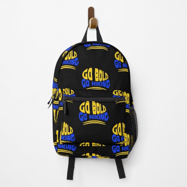 Go Bald Go Hiking Design Backpack