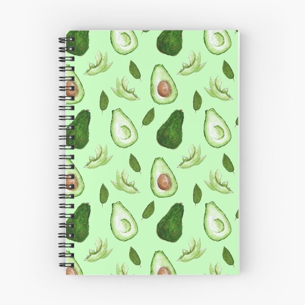 Item preview, Watercolor Avocado Pattern designed and sold by asleepyfairy.