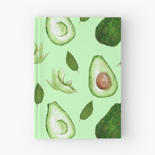 Item preview, Watercolor Avocado Pattern designed and sold by asleepyfairy.