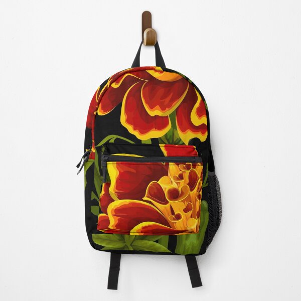 Item preview, French marigold (Tagetes patula) - October Birthday Flower designed and sold by Smaragdas.