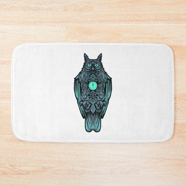 Item preview, Owl Clock Art work designed and sold by JTS STORE.