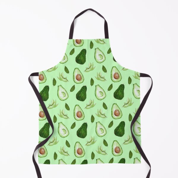 Item preview, Watercolor Avocado Pattern designed and sold by asleepyfairy.