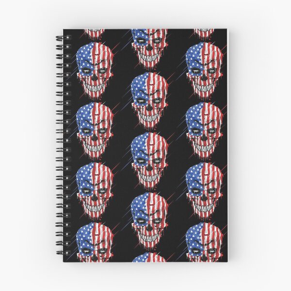 Item preview, Bandera de calavera americana designed and sold by PickCreation.