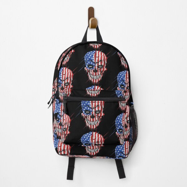 Item preview, American Skull Flag designed and sold by TagCreation.