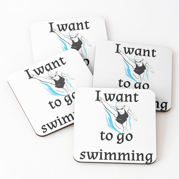 Item preview, I want to go swimming  designed and sold by Water Sports and Safety.